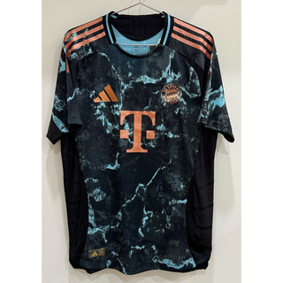 拜仁慕尼黑客場球員球迷版短袖球衣adidas Bayern Munich Away Authentic 2024/25