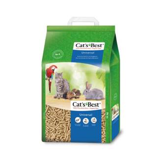 【CAT'S BEST 凱優】藍標崩解木屑砂 20L 粗粒 崩解 木屑砂 藍標 貓砂 小動物 環保
