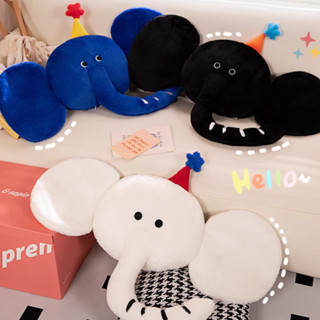 BUBBLE&大象🐘毛絨抱枕💙🤍🖤