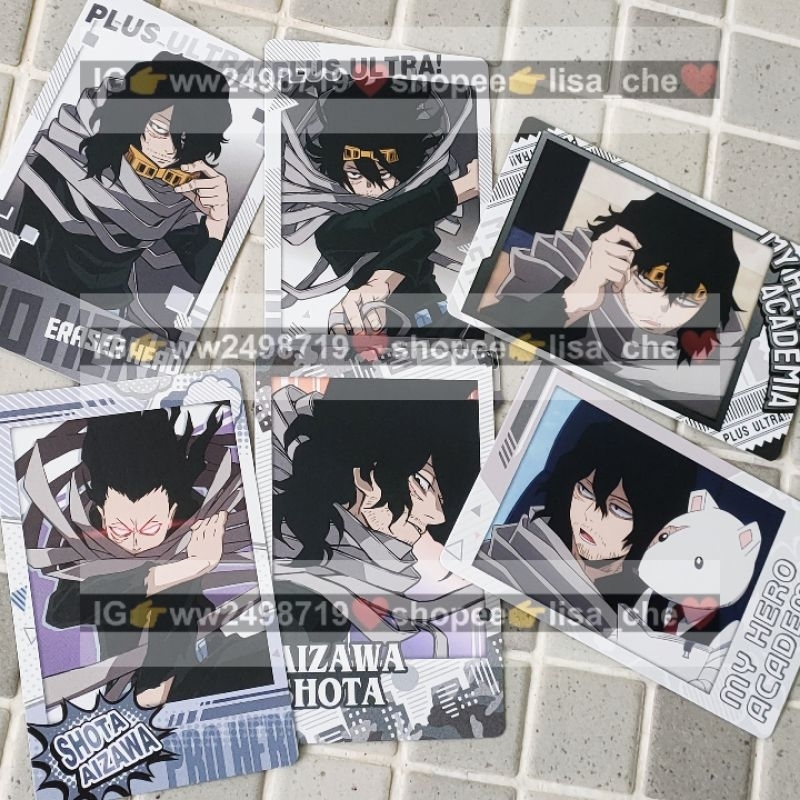 日本帶回 日版 我的英雄學院 相澤消太 仿拍立得 小卡 相卡 拍立得 卡牌 卡片 名場面 抹消