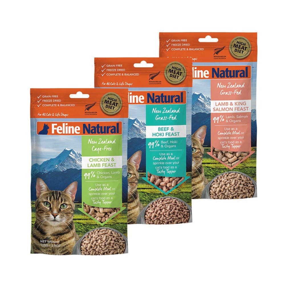 💖K9 Natural💖貓咪凍乾生食餐 100g 貓飼料 貓 飼料 貓凍乾 貓咪凍乾 貓零食