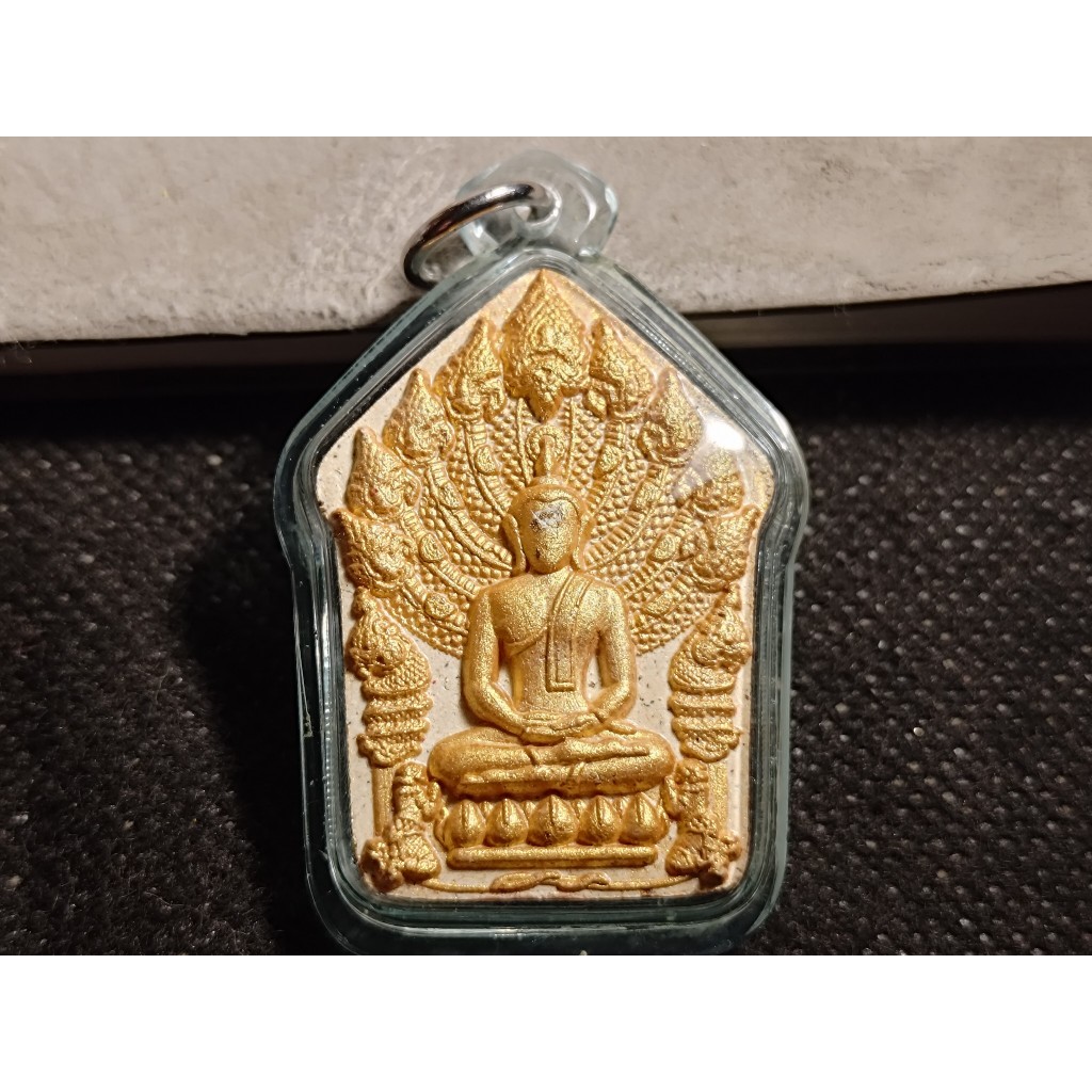 泰國佛牌~2565~龍婆烏冬薩~帕阿贊Jae~瓦班詹~九龍坤平佛~獨立編號42~主打轉運~突破困境(0408A)