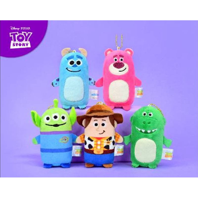 台灣現貨商檢合格（3.5吋）正版授權迪士尼皮克斯膠囊系列熊抱哥 胡迪 毛怪 三眼怪 抱抱龍 三眼怪娃娃禮物兒童節禮物