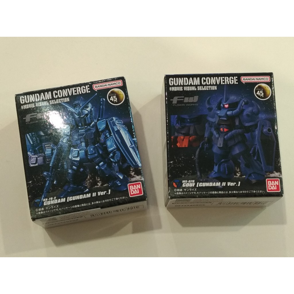 BANDAI FW 鋼彈 GUNDAM CONVERGE MOVIE VISUAL SELECTION (電影精選版)