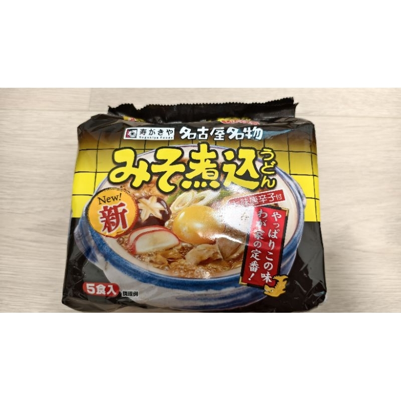 全新正品現貨 日本 名古屋 味噌 泡麵 烏龍麵 5入 單入 日本製