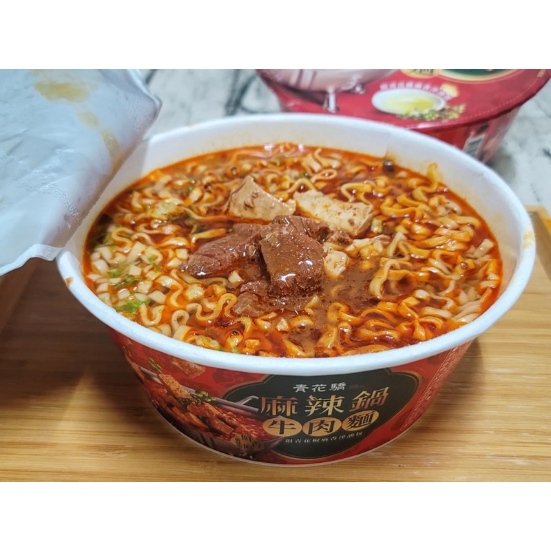 🔶扯蛋商城🔶現貨 青花驕麻辣鍋牛肉麵1箱/8碗