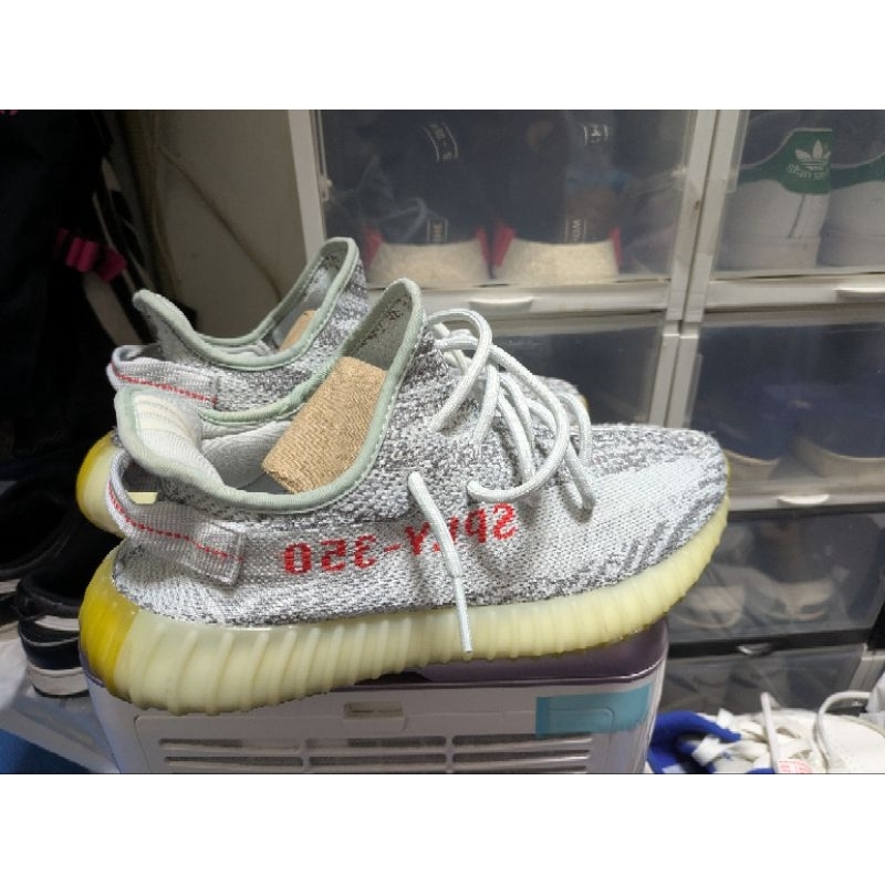 adidas Yeezy 350 boots 冰藍 27cm 附原鞋盒