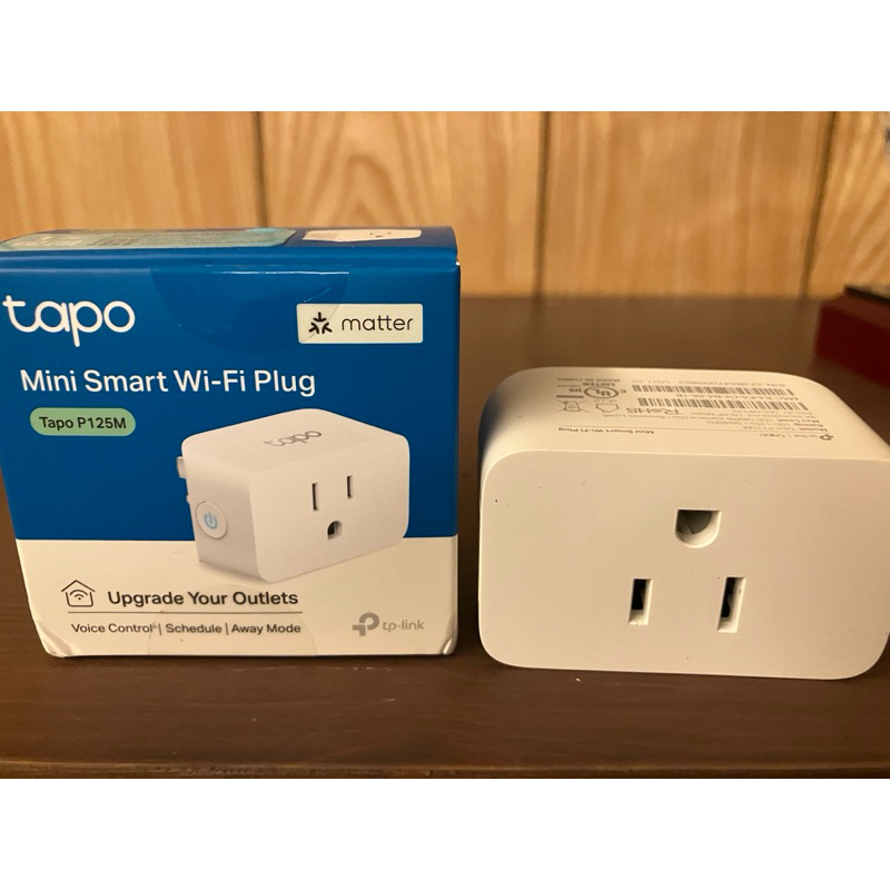 tp-link Tapo P125M 智慧插座 Mini smart wi-fi plug 支援 homekit