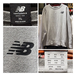 古著 二手 90s 大學Tee 大學T 衛衣 Vintage Sweatshirt NEW BALANCE NB