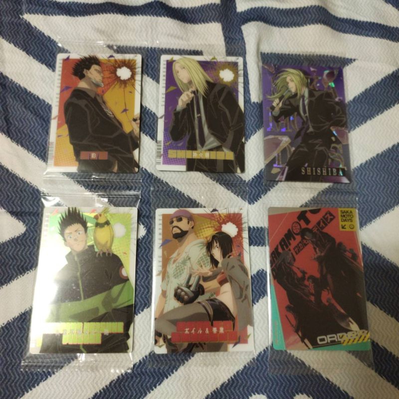 全新 現貨 日版 SAKAMOTO DAYS 坂本日常 威化餅 餅卡 閃卡 平助 神神迴 神神廻 南雲 殺聯直屬部隊