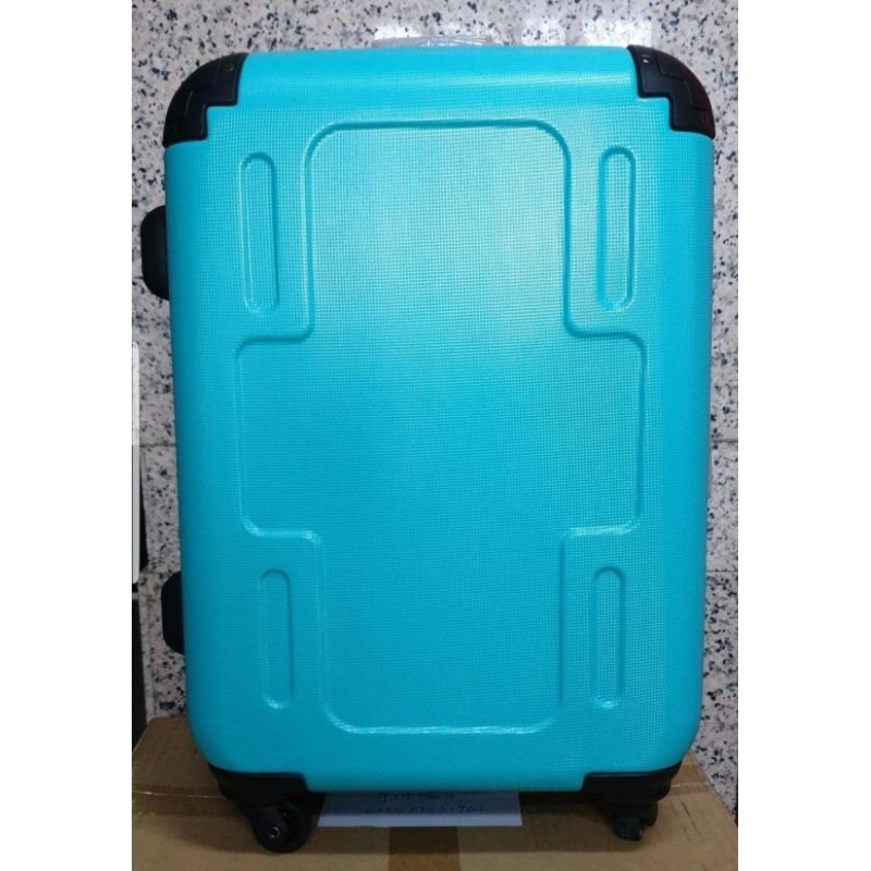 【快樂瞎拼】全新~ Crown  日本皇冠  C-F2501 20吋十字超輕量PC硬殼行李箱 TSA海關鎖 藍色 登機箱