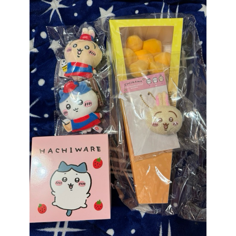 現貨/全家草莓烏薩奇/全家吉伊卡哇/絨毛吊飾小八款/吉伊款