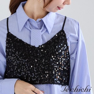 Te chichi 亮片吊帶上衣/背心(0F000145610)