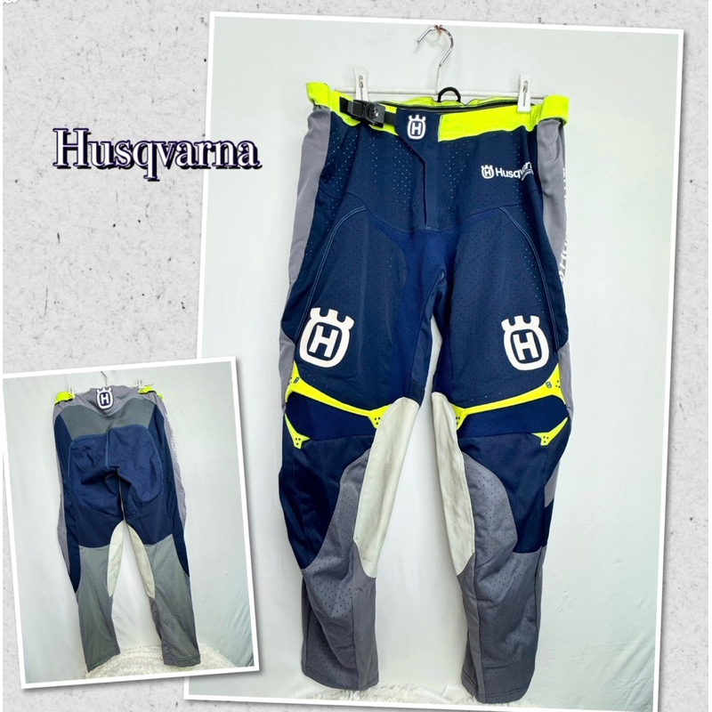🎀二手衣倉🎀瑞典Husqvarna Motorcycles 越野機車褲 騎行褲XL號AN0012