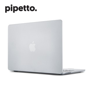 Pipetto MacBook Air 13.6吋 (M5/M4~M2) Hardshell Dots 霧透點狀保護殼