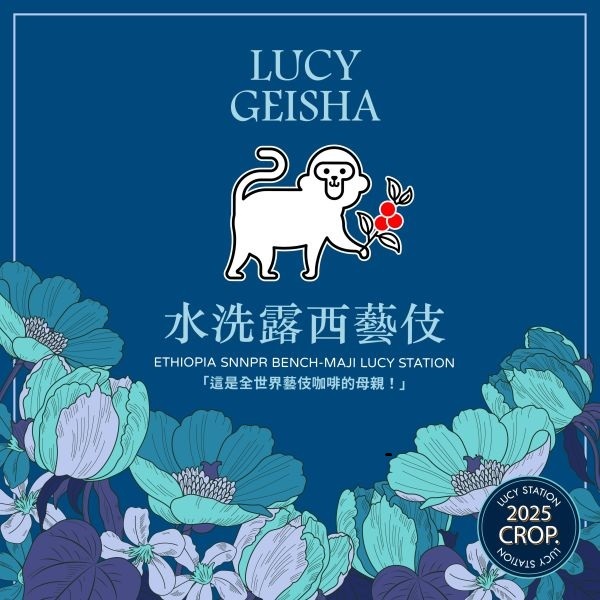 新品-2025衣索比亞/班奇馬吉/露西藝伎/水洗 日曬頂級G1-精品生豆1kg