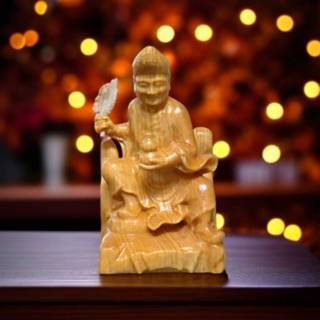濟公活佛 實木雕刻 降龍羅漢尊者 濟公禪師 濟公師父 道濟佛像 廟會模型神尊 陣頭神像 濟公木雕 模型神像 神明公仔