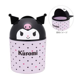 🌲森林喵🌲快速出貨 庫洛米 酷洛米 Kuromi 翻蓋式 桌上型造型 塑膠垃圾桶
