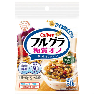【現貨】日本 Calbee 卡樂比 富果樂 水果穀物營養麥片 減糖30% 早餐麥片 50g 攜帶包