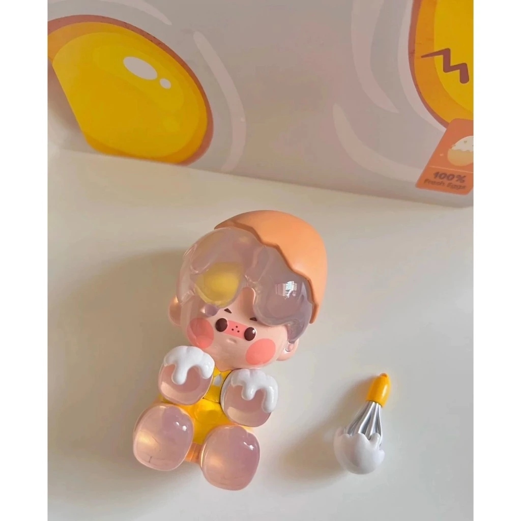 預購❤️❤️❤️❤️Pino jelly 鮮蛋仔 吊卡 公仔 泡泡瑪特 正版 pino 雞蛋❤