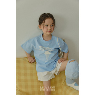 Ellie baby🇰🇷韓國連線 | Lalaland | 25‘夏🌞冰淇淋甜筒短袖上衣（二色）75-120cm