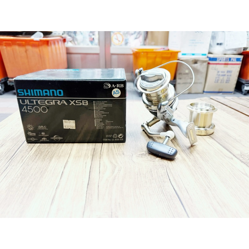 龍興釣具用品直播🐉特價優惠 SHIMANO ULTEGRA XSB 4500型，雙線杯遠投捲線器，可出線