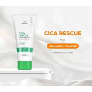 Luxe Organix Cica Rescue Gentle Brightening Cleanser 150g