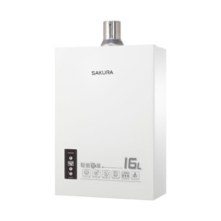 櫻花牌16公升智慧恆溫熱水器 DH1605A_數位恆溫熱水器_強制排氣型_<舊換新><不含安裝>
