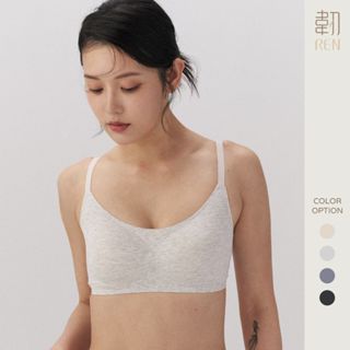 【韌REN 柔韌・舒芙蕾全罩杯】無鋼圈內衣 薄墊內衣 舒適內衣 包覆集中 遮副乳 莫代爾棉 透氣內衣 無痕內衣