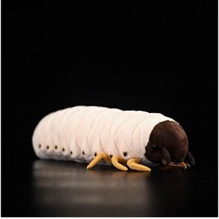 預售款 模擬 獨角仙 甲蟲 幼蟲 雞母蟲 昆蟲 爬蟲 娃娃 動物 玩偶 絨毛玩具 公仔 模型 生日禮物 寵物玩具