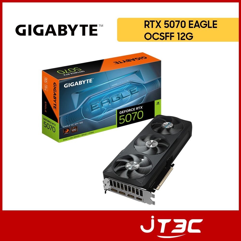 GIGABYTE 技嘉 GeForce RTX 5070 EAGLE OC SFF 12G 顯示卡