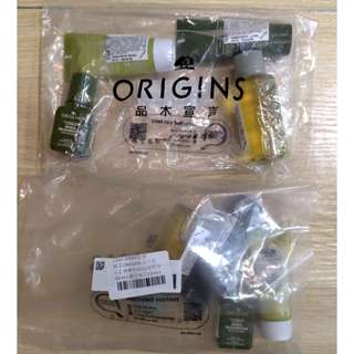 Origins 品木宣言 穩膚急救組 溫和淨膚植萃潔顏油 青春無敵靈芝光潤機能水 深度滋潤面膜 3重速效修護精萃