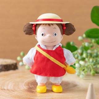 日本正版 宮崎駿 吉卜力 現貨 龍貓 Totoro 小梅 植毛 植絨 軟膠 公仔 模型 擺飾 收藏 拍攝小道具
