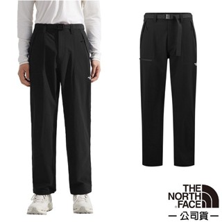 【美國 The North Face】男 涼感舒適 排汗長褲 FLASHDRY 運動休閒長褲 登山長褲/宇宙黑 8CQM