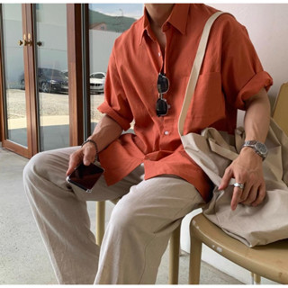 CLO.studio｜🇰🇷｜男款｜春夏飽和色透氣襯衫 #594