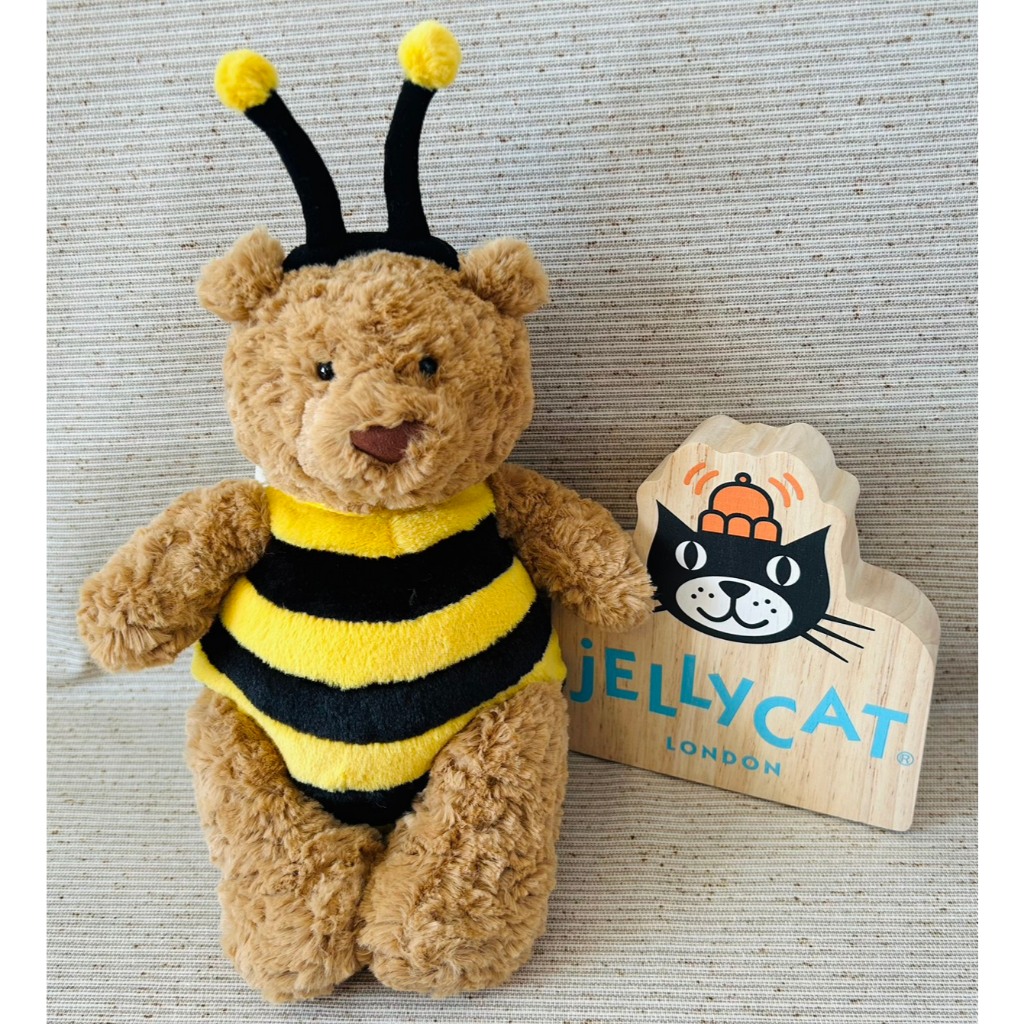 【現貨】英國 Jellycat 蜜蜂巴賽羅小熊 Bartholomew Bear Bumblebee 玩偶