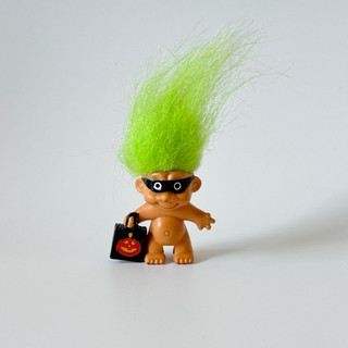 Vintage Troll Doll 幸運小子 萬聖節款 醜娃 巨魔娃娃 早期