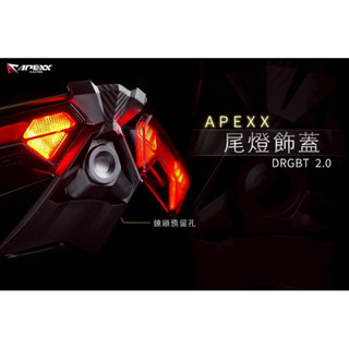 【三發】APEXX尾燈飾蓋 DRG二代尾燈飾蓋 行車記錄器飾蓋 行車記錄器支架 DRG二代飾蓋 尾燈飾蓋 龍二支架 飾蓋