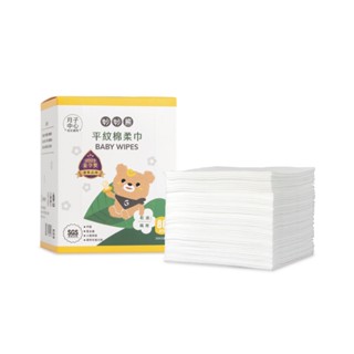 妙妙熊平紋棉柔巾80抽 20cm*20cm 媽媽好婦幼用品連鎖