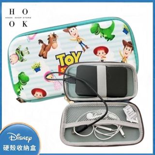 HOOK樂鉤生活｜送禮最佳首選｜臺灣現貨｜迪士尼滿板印花造型3C收納盒 行動電源收納包(史迪奇 米奇 奇蒂 維尼 玩總)