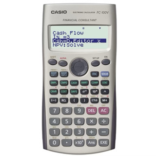 Casio 財務計算機 FC-100V