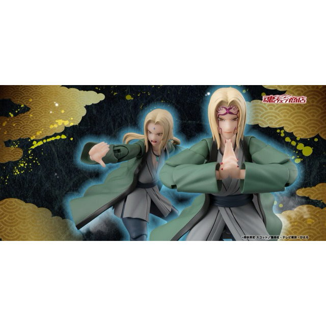 魂商店限定 SHF S.H.Figuarts 火影忍者 綱手 百豪極致傳說 可動完成品 全新 代理版