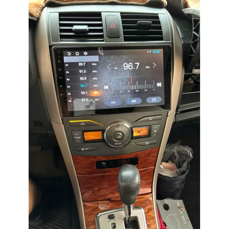 現貨豐田2008-2013款ALtis 10代10.5代汽車音響改裝面板配件9吋10吋安卓機專用面板專用框