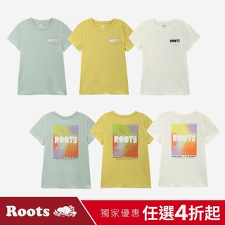 Roots 女裝-THERMO GRADIENT 短袖T恤-多色選