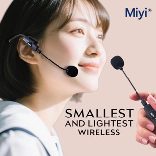 Miyi 最迷你版 K39TW 頭戴式 耳掛式 夾頭 最小 最輕 2.4G 無線麥克風 無線麥 教學麥克風 K39 教學