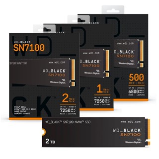 威騰 黑標 WD BLACK SN7100 NVMe SSD 500G 1T 2T Pcle M.2 2280 固態硬碟