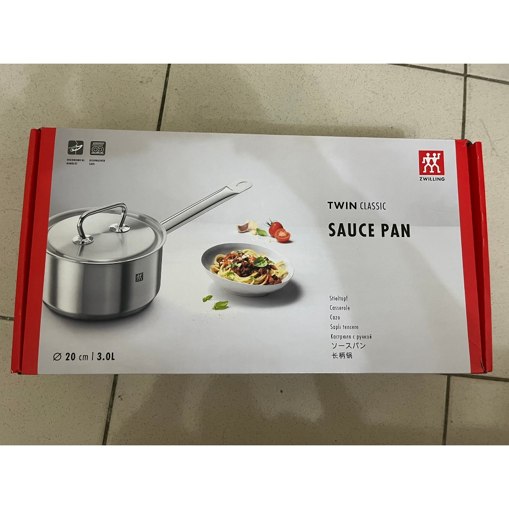 德國雙人牌TWIN CLASSIC單柄湯鍋20cm 3L