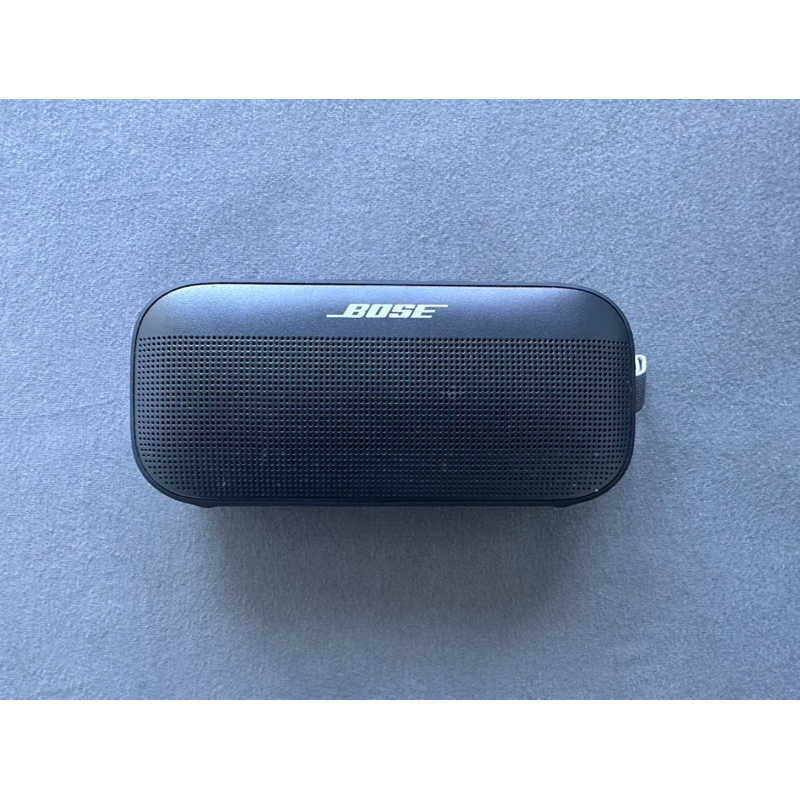 二手出清 BOSE Soundlink Flex 防水防塵IP67 織帶掛環輕巧可攜式藍牙揚聲器 黑色(一代)