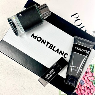 MONTBLANC 萬寶龍 探尋旅者 男性淡香精禮盒(淡香精100ml+沐浴100ml+15m噴式)◆NANA◆
