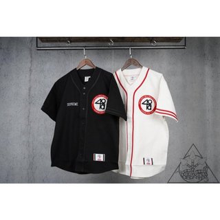 【HYDRA】Supreme 40 Acres Twill Baseball Jersey 棒球衣 刺繡【SUP802】